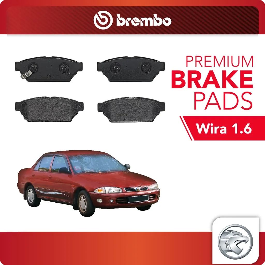 BREMBO Proton Wira Rear Brake Pad Motorsport Malaysia